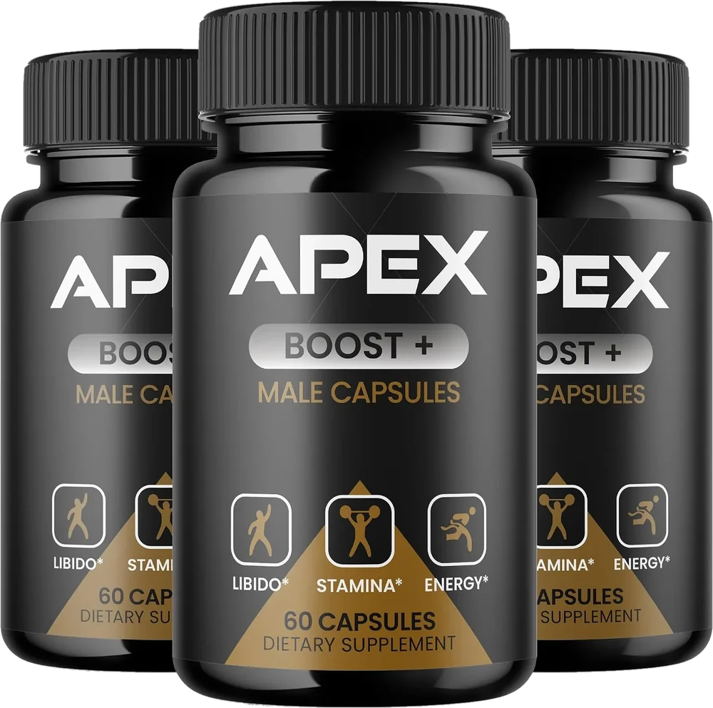 3 bottles of Apex Boost