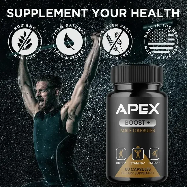 Supplement your health: non-GMO, 100% natural, gluten free, made in the USA
